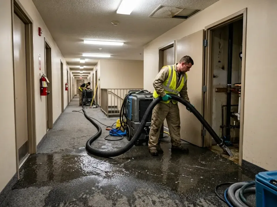 multi-unit-apartment-hallway-f-005 — frequently asked questions, Emergency Burst Pipe Water Extraction & Removal in West Vir…
